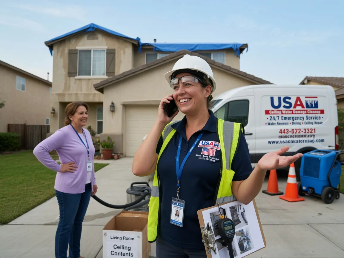 Ceiling Water Damage Restoration Aubrey, TX FAQs